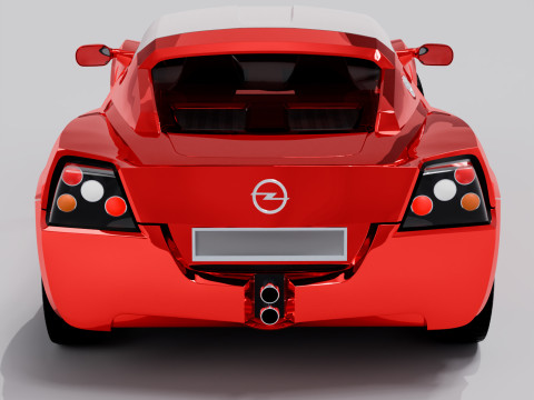 Opel Speedster 2005 3D-Modell