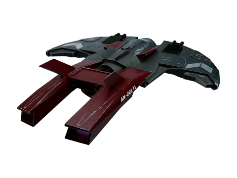 Spaceship AN-221 T1 3D Model