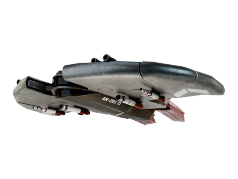 Spaceship AN-221 T1 3D Model
