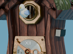 Reloj decorativo Modelo 3D