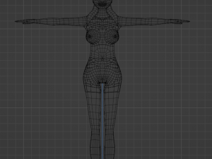 Noa - Rigged and game ready low polygon model Modelo 3D