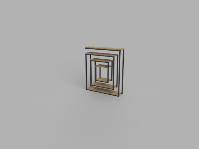 Shelf 2 Modello 3D .c4d .max .obj .3ds .fbx .stl .blend 