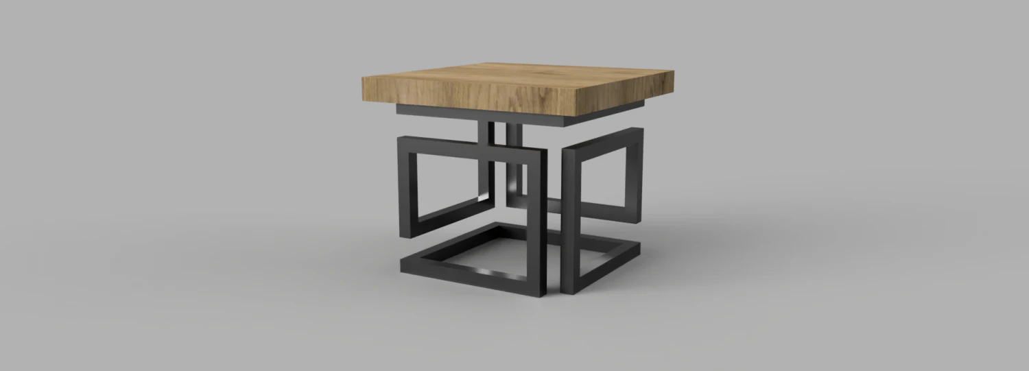 Table for living room 3D Model .c4d .max .obj .3ds .fbx .stl .blend 