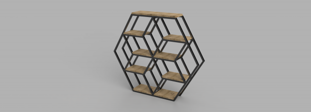 Shelf 3 Model 3D .c4d .max .obj .3ds .fbx .stl .blend