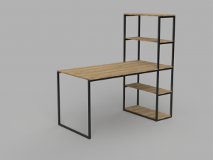 Work table 3D Model