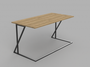 Work table 2 3D Model