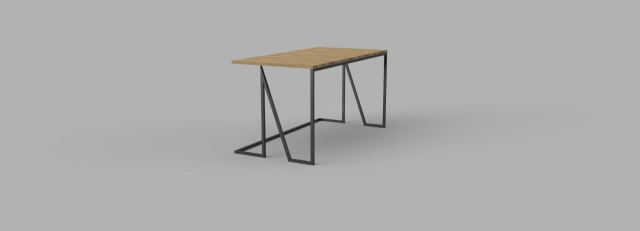 Work table 3 3D Модель .c4d .max .obj .3ds .fbx .stl .blend 