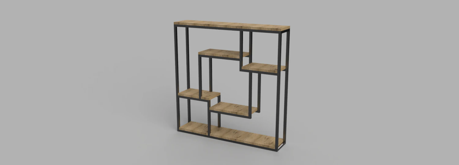 Shelf 7 3D Model .c4d .max .obj .3ds .fbx .stl .blend 