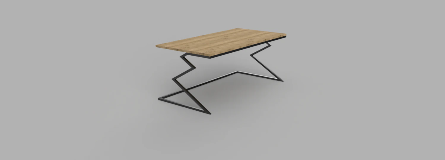 Wall table 4 3D Model .c4d .max .obj .3ds .fbx .stl .blend