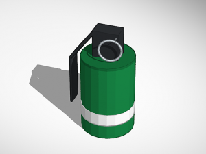 Smoke granade 3D 模型