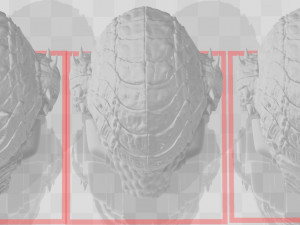 PRIMARIS DRAGON SCALE HELMET Modello di stampa 3D