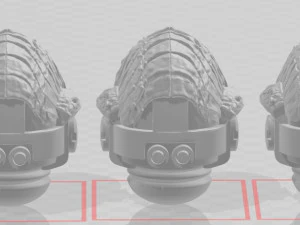 블레이드가드 드래곤 헬멧 3D 프린트 모델