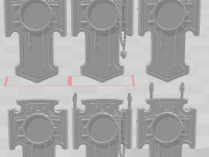 DRAGONHEAD SHIELDS Modelo de Impressão 3D