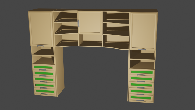 Closet 3D 모델 .c4d .max .obj .3ds .fbx .stl .blend 