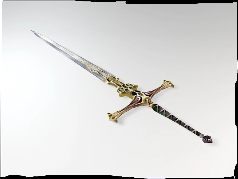 Sword 3D Model .c4d .max .obj .3ds .fbx .stl .blend 