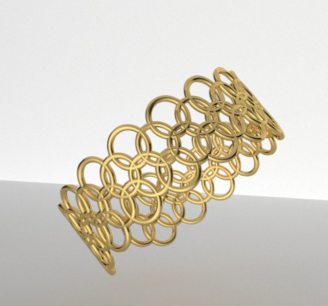 Bracelet 3Dモデル .c4d .max .obj .3ds .fbx .stl .blend 