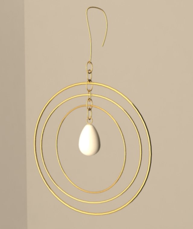 Earring Modelo 3D .c4d .max .obj .3ds .fbx .stl .blend 