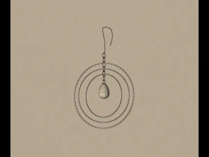 Earring 3D Model