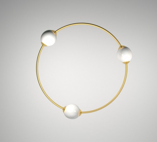Bracelet Model 3D .c4d .max .obj .3ds .fbx .stl .blend 