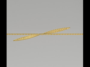 Золоте намисто 3D Модель