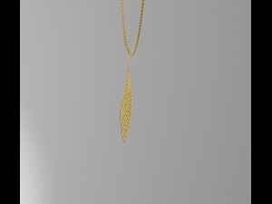 Золоте намисто 3D Модель