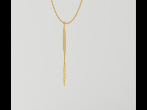 Золоте намисто 3D Модель