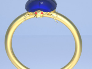 Scarab ring 3D मॉडल