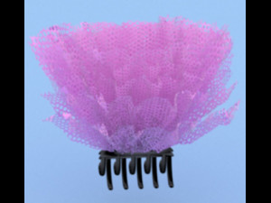 Hair claw clips 3D 模型