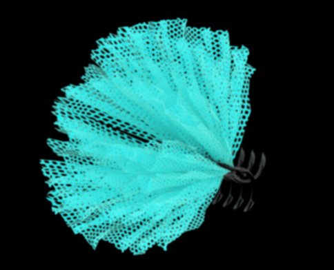 Hair claw clips 3D Model .c4d .max .obj .3ds .fbx .stl .blend 