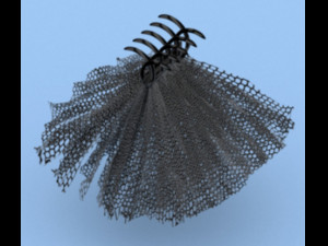 Hair claw clips 3D Модель
