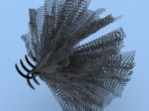 Hair claw clips 3D Модель