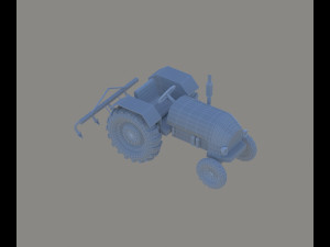 Tractor Modelo 3D