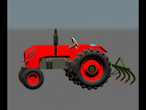 Tractor 3D Model