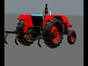 Tractor Modelo 3D