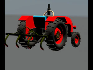 Tractor 3D Model