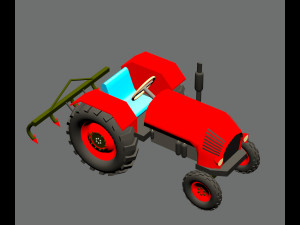 Tractor Modelo 3D