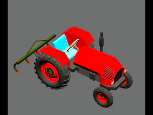Tractor 3D Model