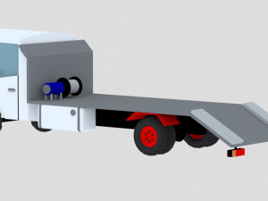 Tow truck 3Dモデル