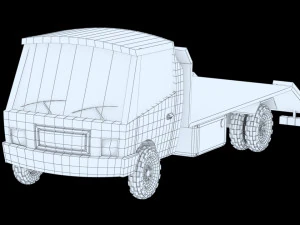 Tow truck 3D Model