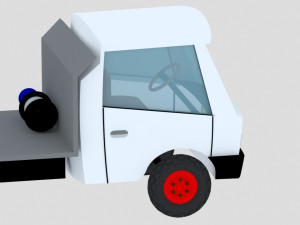 Tow truck 3Dモデル