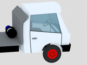 Tow truck 3D Model