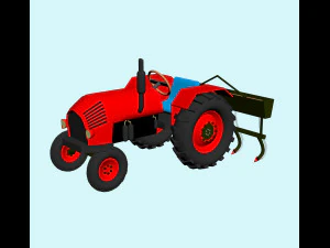 sembradora para tractores Modelo 3D