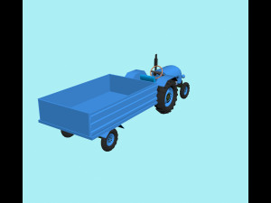 Tractor Modelo 3D
