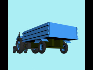 Tractor Modelo 3D