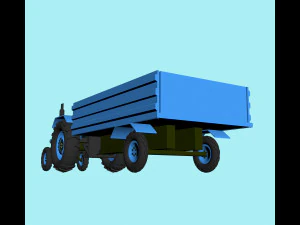 Tractor 3D Model