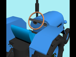 Tractor Modelo 3D