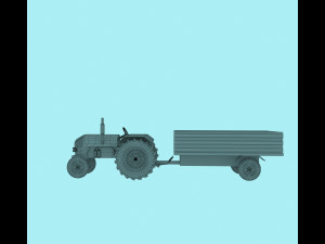 Tractor Modelo 3D