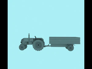 Tractor 3D Model
