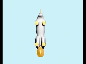 Horse with horn 3Dモデル