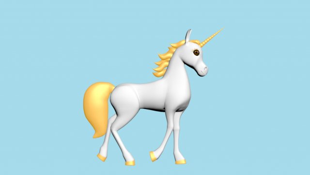 Horn horse rigged 3D मॉडल .c4d .max .obj .3ds .fbx .stl .blend 